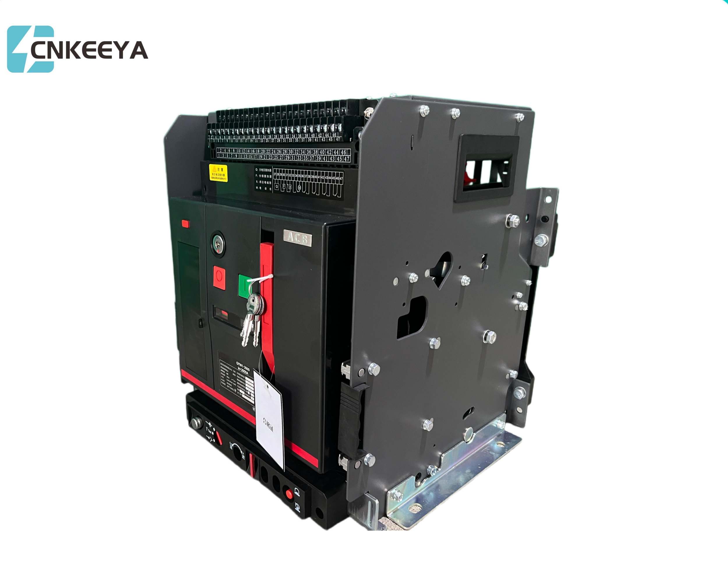 What are the three different types of circuit breakers?