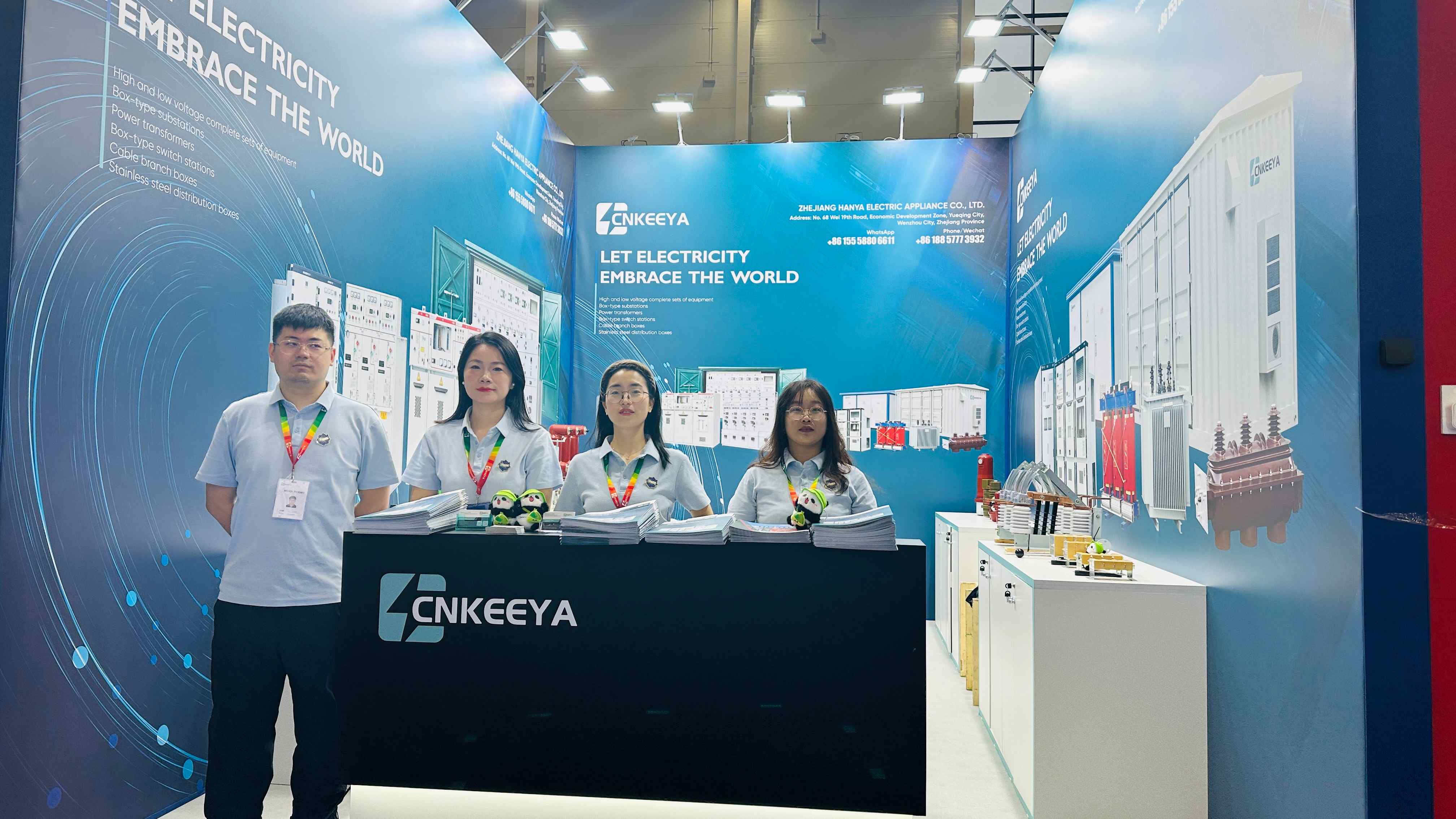 CNKEEYA Shines at Russia 2025 Power Exhibition - Special Booth Leads Innovation in Extreme Cold Power Grid Equipment