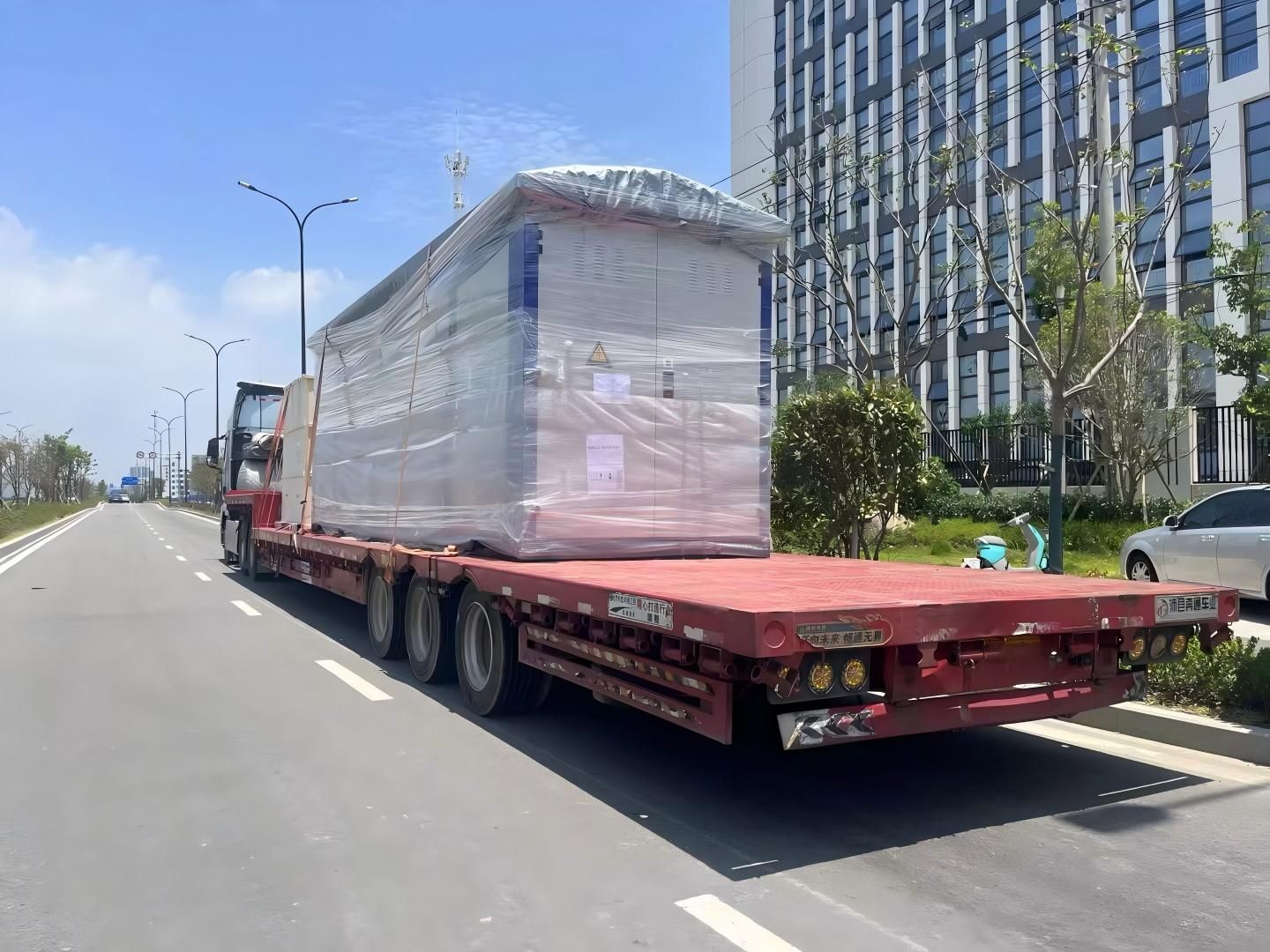 Compact Substation Shipment to Georgia for Local Industrial Power Projects